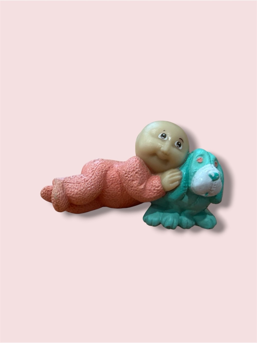 3 for $15 - Cabbage Patch Kids Figurine Baby in Pink Onesie